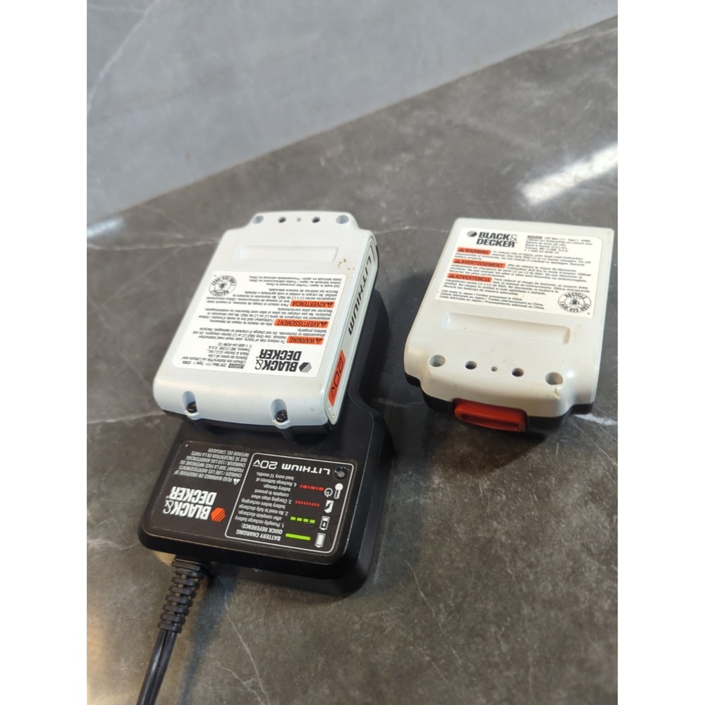 Black & Decker LCS20 Lithium 20V Battery Charger Genuine OEM Tested